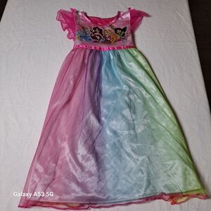 Disney Princess Pajamas  - Dress Pink, Blue, Green